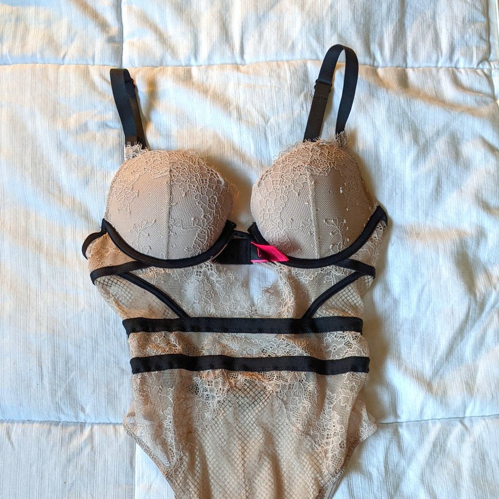 La Senza Cream Bodysuit